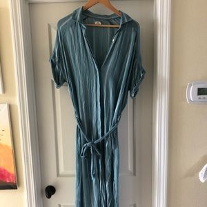 O’Neill blue and white striped dress